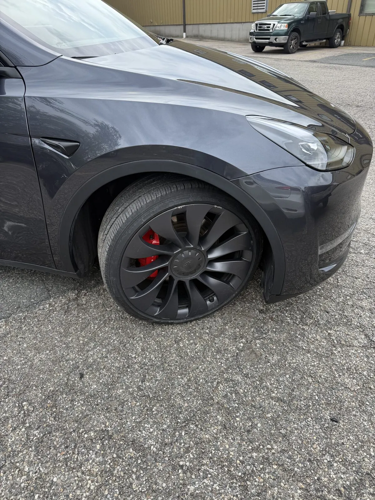 Flawless paint finish detail work